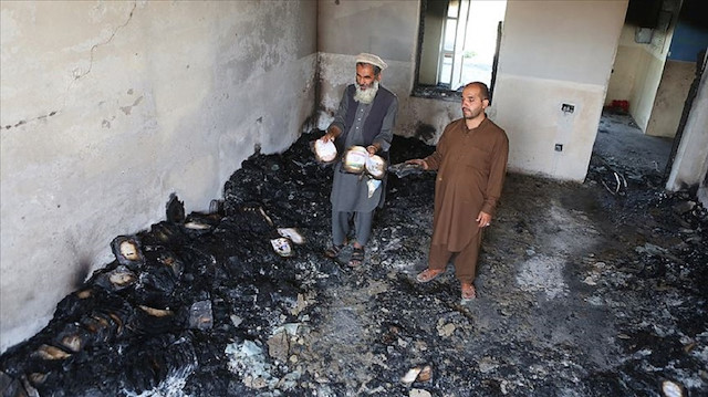 Afganistan'da Taliban kız lisesini ateşe verdi
