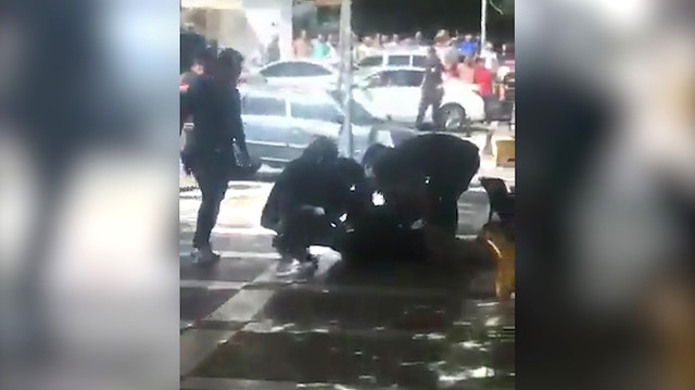 Şanlıurfa'da canlı bombanın yakalanma anı kamerada