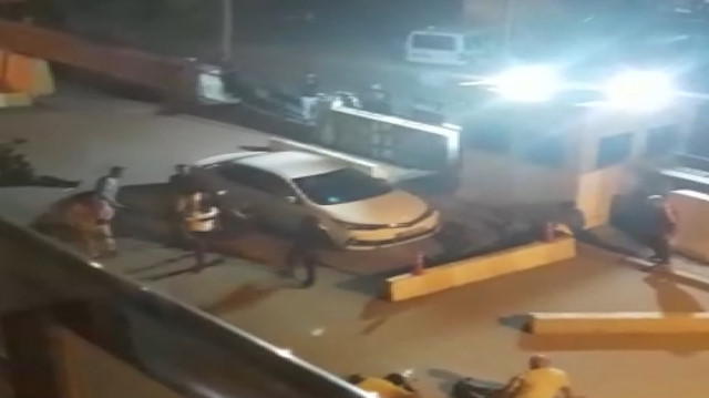 Erzurum'da sopalı, silahlı kavga kamerada