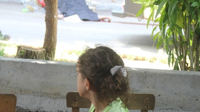 Hayati Özkaya'nın küçük kızı