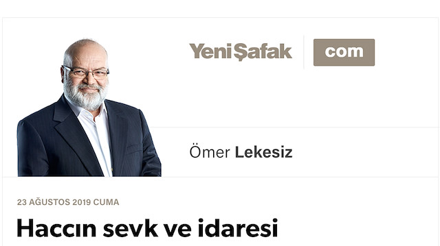 Haccın sevk ve idaresi