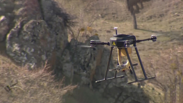 Silahlı drone Songar bomba atar kuşandı