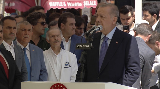 Erdoğan, Şule Yüksel Şenlerin cenaze törenine katıldı