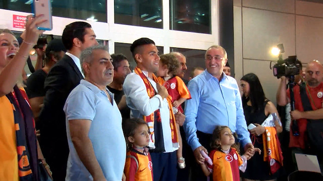 Radamel Falcao İstanbula geldi