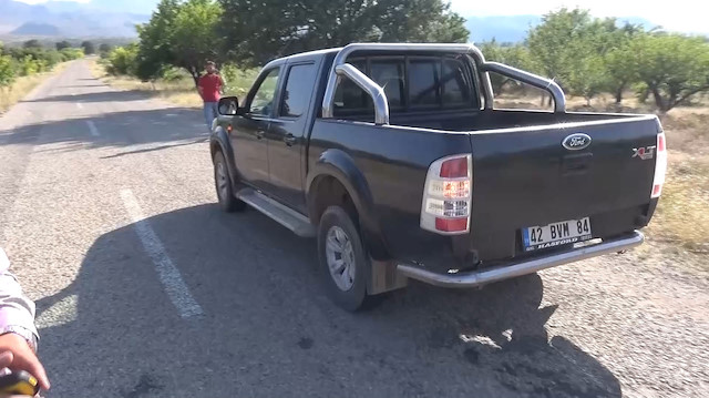Bu yolda araçlar rampa yukarı kendi kendine gidiyor