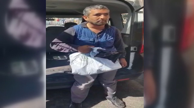 Tekerlekli sandalyeli dilenci, zabıtayı görünce ayağa kalktı