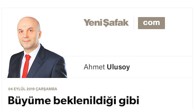 Büyüme beklenildiği gibi