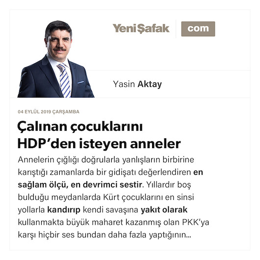 Çalınan çocuklarını HDP’den isteyen anneler
