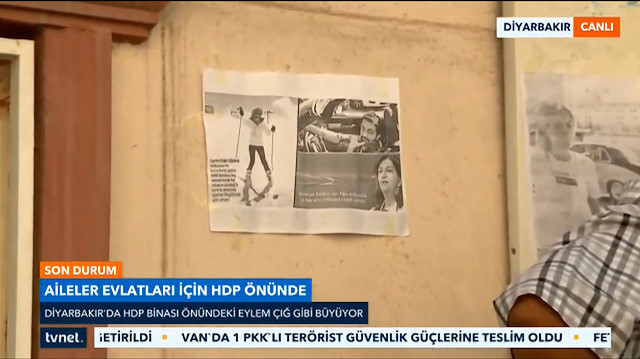 Çocuğu kaçırılan aileler HDPden bu fotoğrafla hesap soruyor