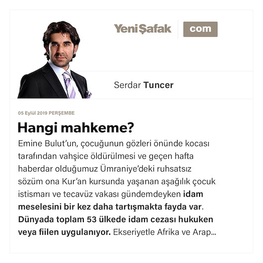 Hangi mahkeme?