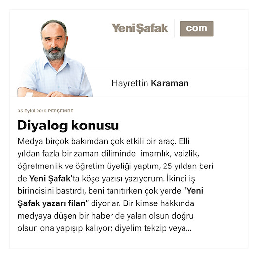 Diyalog konusu