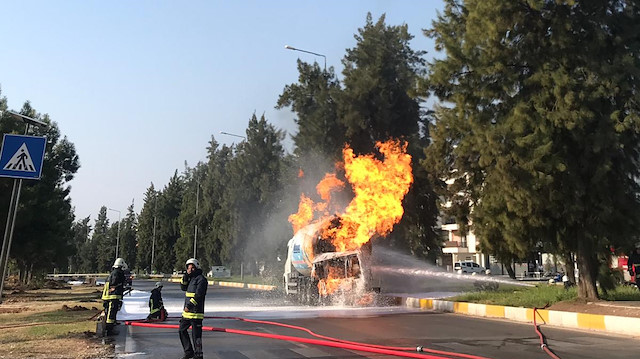 Antalyada LPG tankeri YANDI