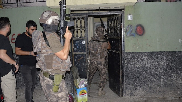 Eylem hazırlığındaki teröristlere operasyon
