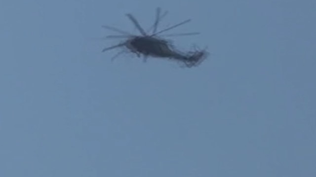Suriye sınırında havadan 3. devriye