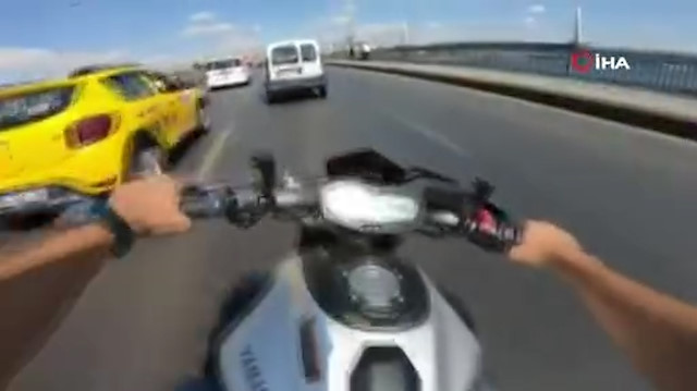 İthal magandanın tek teker terörü kamerada