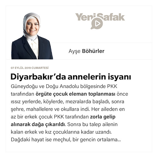 Diyarbakır’da annelerin isyanı