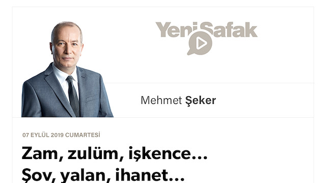 Zam, zulüm, işkence… Şov, yalan, ihanet…