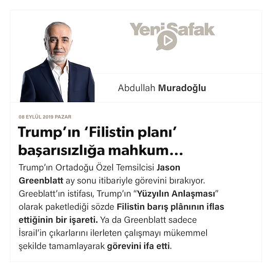 Trump’ın ‘Filistin planı’ başarısızlığa mahkum…