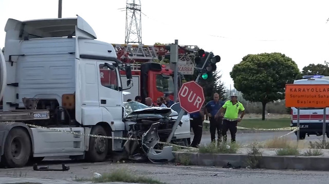 İl Emniyet Müdürü Karabörk trafik kazası geçirdi: Eşi hayatını kaybetti