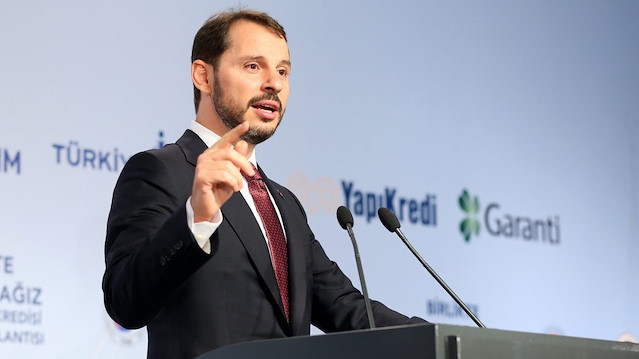 Hazine ve Maliye Bakanı Berat Albayrak.