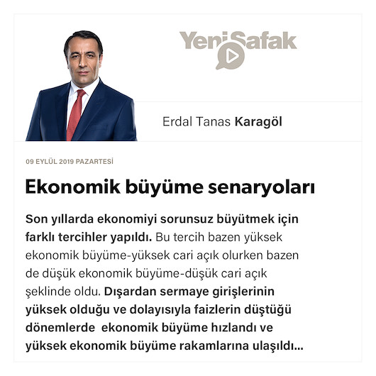 Ekonomik büyüme senaryoları