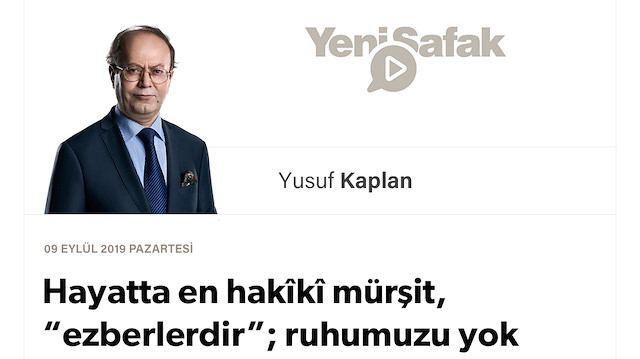 Hayatta en hakîkî mürşit, “ezberlerdir”; ruhumuzu yok eden ç/ağdaş hurafeler!