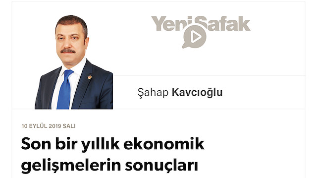 Son bir yıllık ekonomik gelişmelerin sonuçları