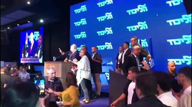 Netanyahu Gazzeden atılan füze sonrası sığınağa kaçtı