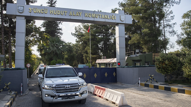 ABD askeri heyeti, Şanlıurfa'nın Akçakale ilçesindeki Birleşik Müşterek Harekat Merkezi'ne ziyarette bulundu.