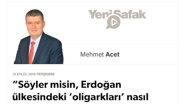 “Söyler misin, Erdoğan ülkesindeki ‘oligarkları’ nasıl yenilgiye uğrattı?”