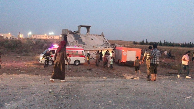 Çobanbey'de bombalı terör saldırısı 11 sivil öldü