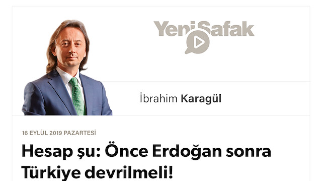 * Hesap şu: Önce Erdoğan sonra Türkiye devrilmeli! * PKK ve FETÖ yetmedi. İçeride büyük cephe kuruyorlar şimdi * Dikkat edin, devrilen siz olabilirsiniz! Tarih sizinle değil, onunla yazılacak…
