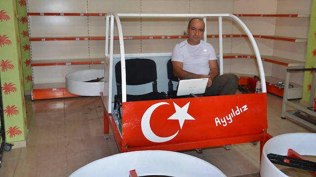 15 bin liraya uçan araba yaptı