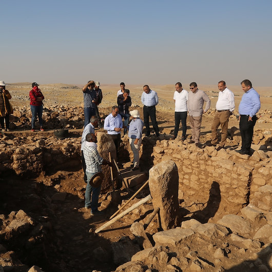 Göbeklitepeye benzeyen Harbetsuvan Tepesinde kazılar başladı