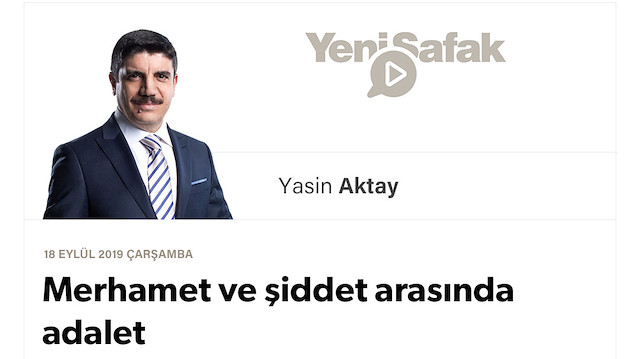Merhamet ve şiddet arasında adalet