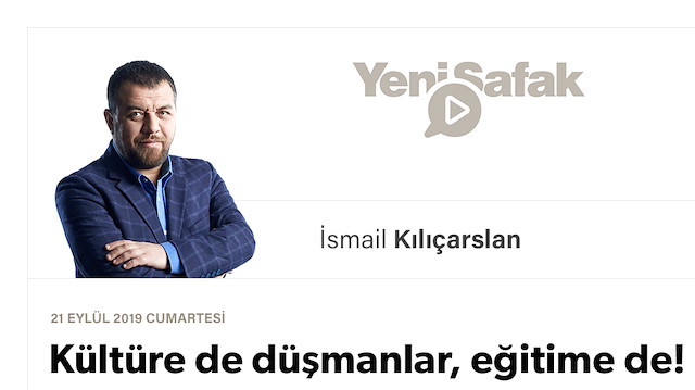 Kültüre de düşmanlar, eğitime de!