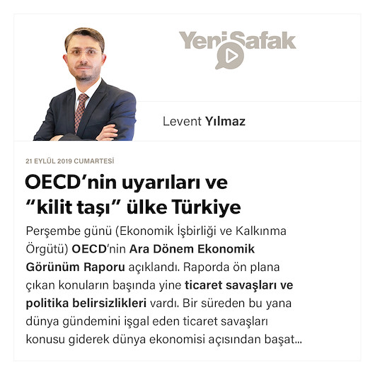 OECD’nin uyarıları ve “kilit taşı” ülke Türkiye