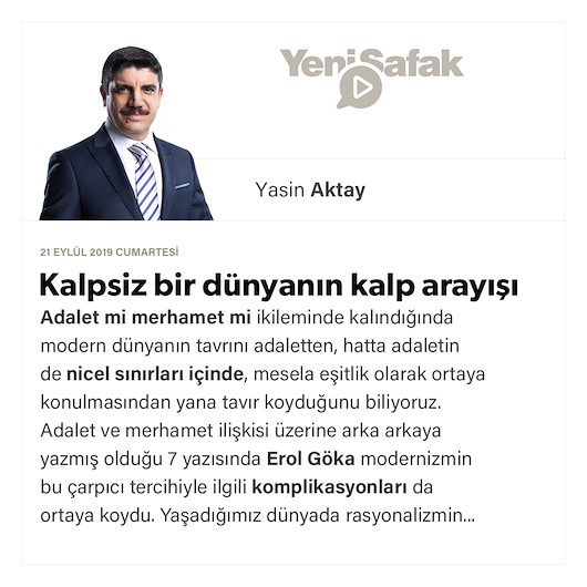 Kalpsiz bir dünyanın kalp arayışı