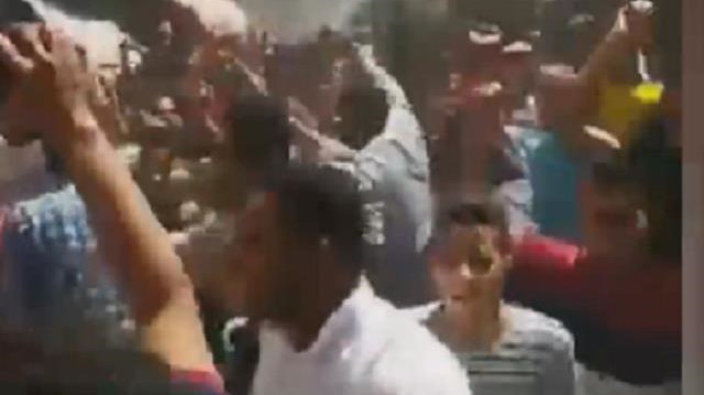Mısırda halk sokaklarda