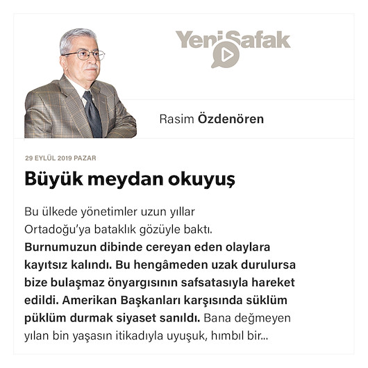 Büyük meydan okuyuş