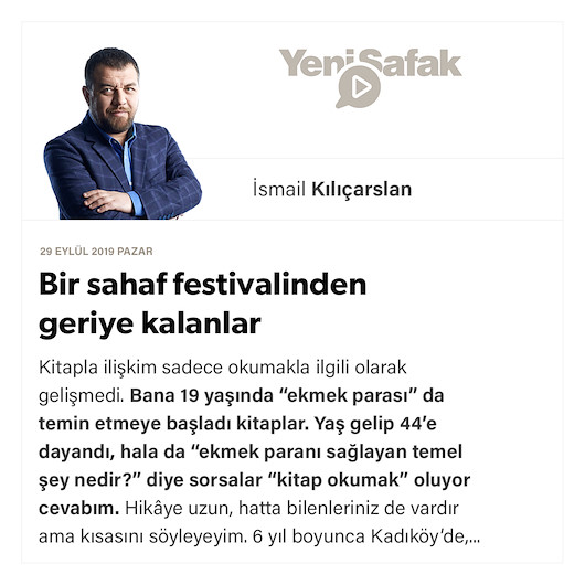 Bir sahaf festivalinden geriye kalanlar