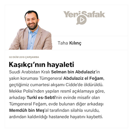 Kaşıkçı’nın hayaleti