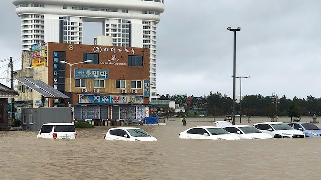 Güney Kore’yi Tayfun vurdu: 7 ölü
