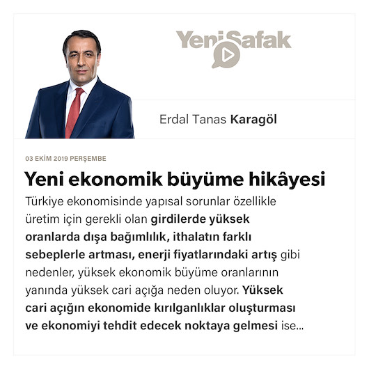 Yeni ekonomik büyüme hikâyesi