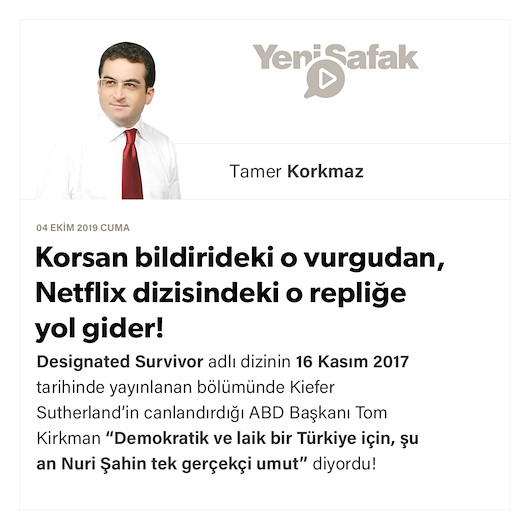 Korsan bildirideki o vurgudan, Netflix dizisindeki o repliğe yol gider!