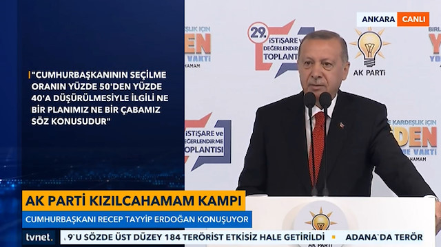 Cumhurbaşkanı Erdoğan tartışmalara son noktayı koydu