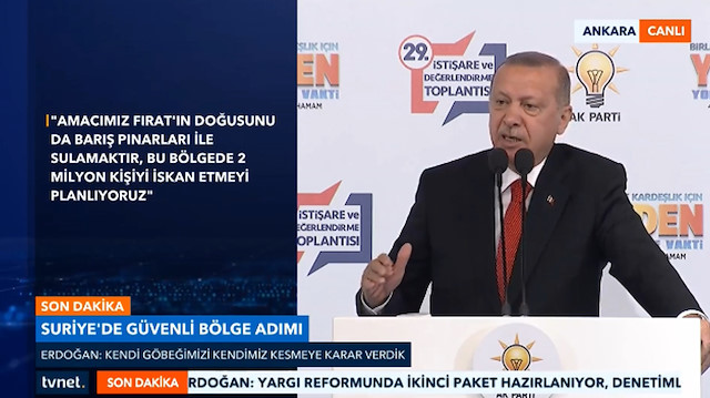 Erdoğan: Operasyon bugün yarın denebilecek kadar yakın