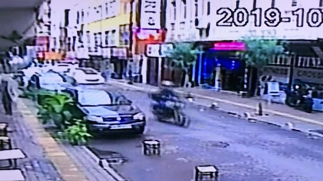 Varil bomba gibi patladı