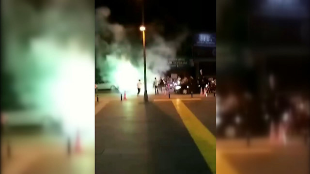 Magandalar Sefaköyde yol kesip havaya ateş açtı