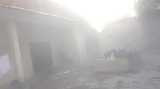 Ceylanpınara havan mermisi düştü